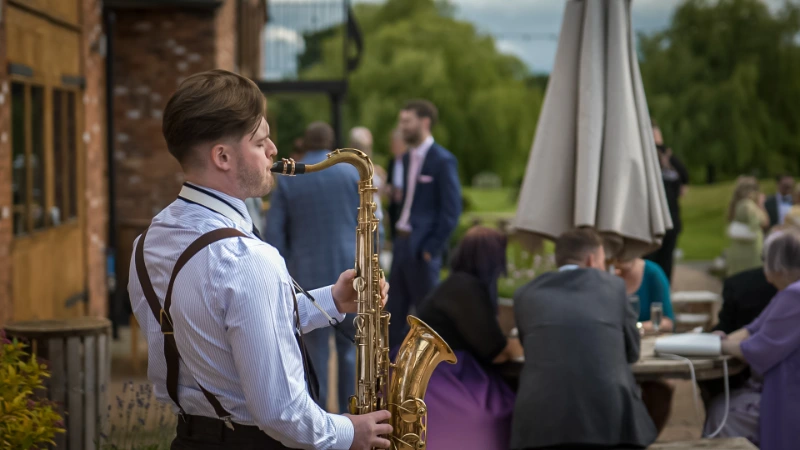 Wedding DJ & Sax Duo Wedding DJ and Sax Duo